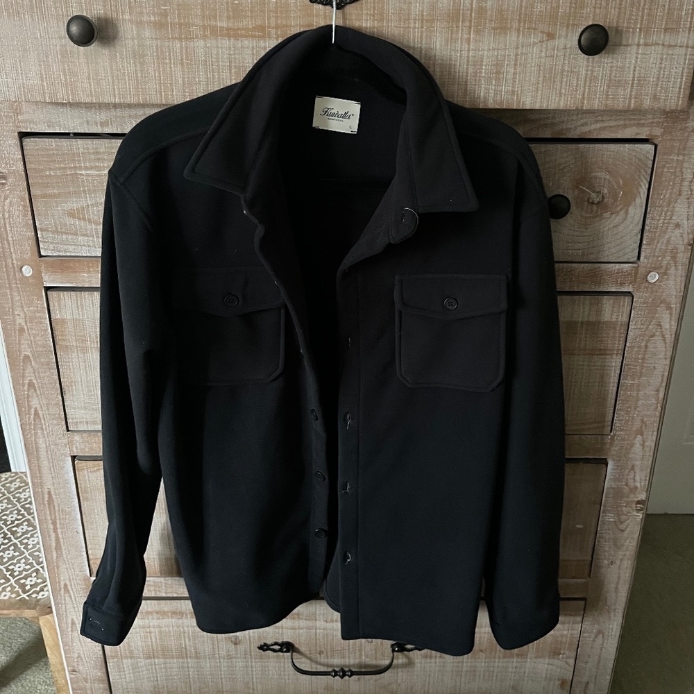 NWT Kuwalla-Tee Fleece Shirt, Black, Size L